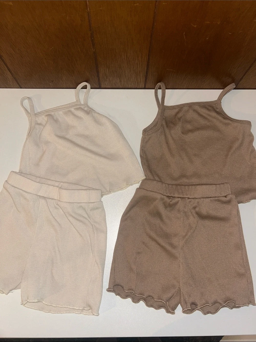 3/$25 Bundle Neutral Ribbed set